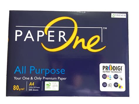 Giấy Paper One A4 80gsm 500 Tờream