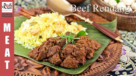 How To Make Beef Rendang Roti N Rice Beef Recipes Beef Beef