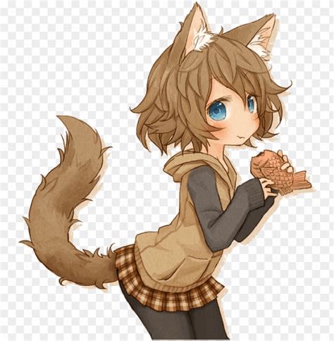 Free Download Hd Png Cute Dog Girl Anime Png Transparent With Clear