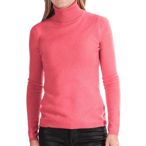 In Cashmere Cashmere Turtleneck Long Sleeve For Women