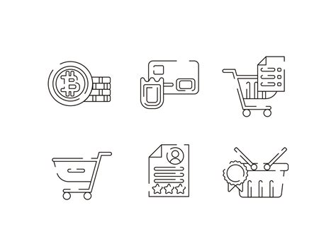Ecommerce Line Icons By Dighital On Dribbble