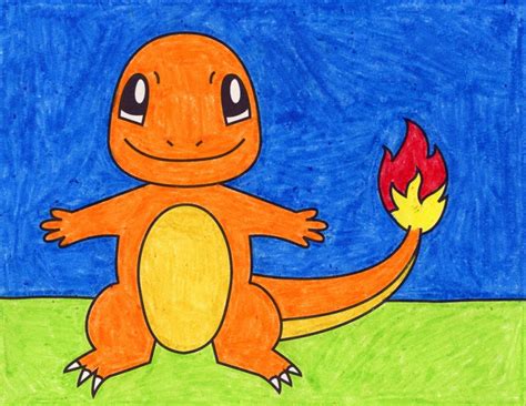 How To Draw Charmander · Art Projects For Kids
