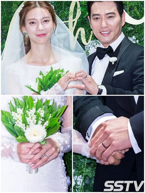 Acting Couple Joo Sang Wook And Cha Ye Ryun Tie The Knot In Lovely Wedding A Koalas Playground