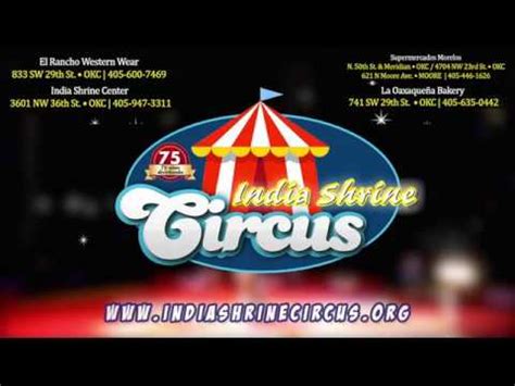 India Shrine Circus Ad Youtube