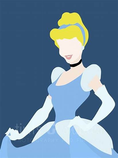 Disney Minimalist Poster Cinderella Posters Arte Princess