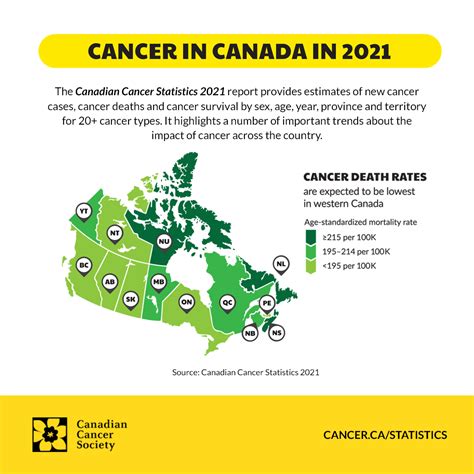 Canadian Cancer Statistics Infographics Canadian Cancer Society