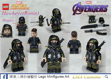 Custom Lego Avengersendgame Ronin Hawkeye Custom Lego Lego