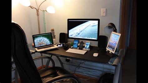 Ultimate Tech Bedroom Desk Tour Gaming Setup Desk