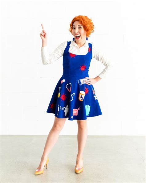 How To Make Your Own Ms Frizzle Costume Freshly Fuji