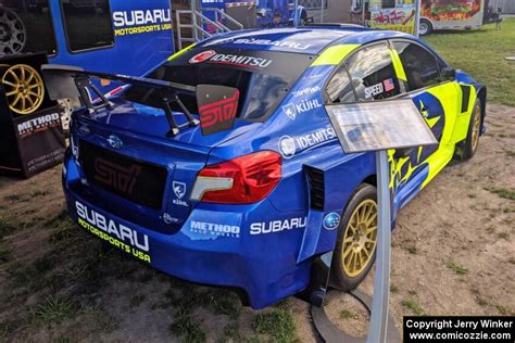 Scott Speeds Subaru Wrx Sti For Arx Americas Rallycross On Display