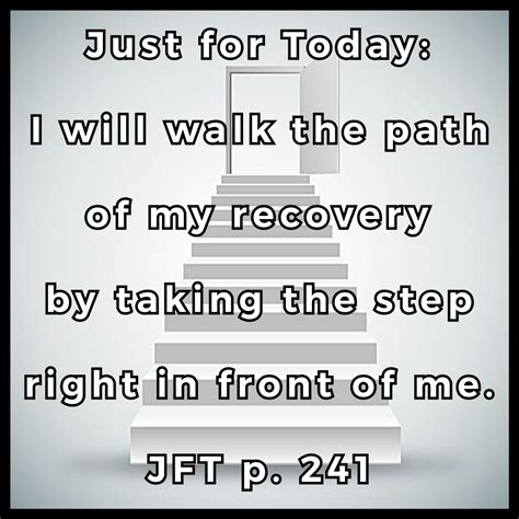 Jft P 241 Just For Today Recovery Humor Recovery