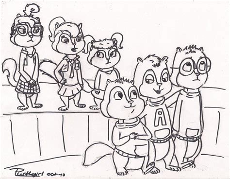 Chipettes Chipwrecked Coloring Pages