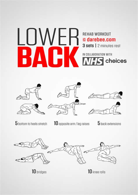 Printable Exercises For Back Pain