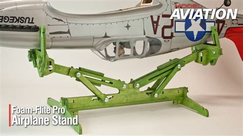 Foam Flite Pro Airplane Stand Model Aviation Magazine Youtube