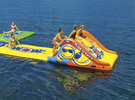 Slide Water Toy Slide N Smile Wow World Of Watersports Inflatable Floating