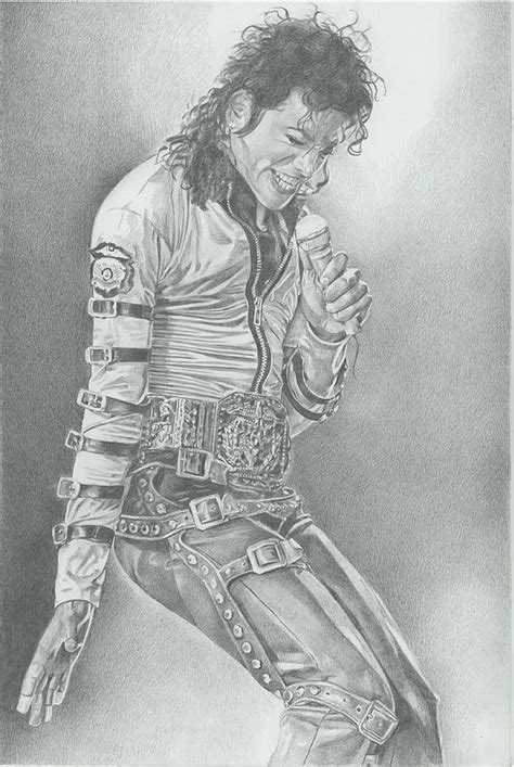 How To Draw Michael Jackson