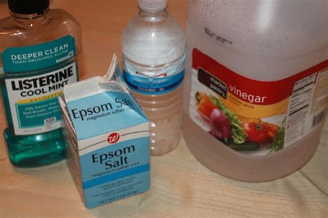 Diy Homemade Detox Foot Soaks With Listerine And Epsom Salt Going