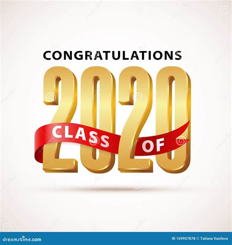 Class Of 2020 With Graduation Cap Congratulations On Graduation