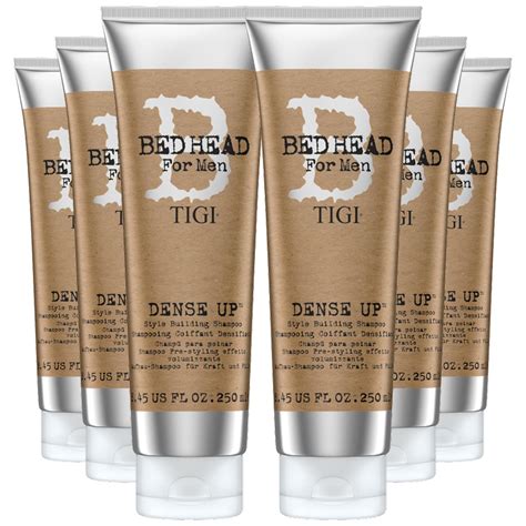 Bed Head For Men By TIGI Dense Up Mens Thickening Shampoo For Volume