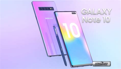 Samsung Galaxy Note 10 4 Models Specification And Features