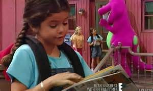 Selena Gomez Starred Alongside Purple Dinosaur Barney In First