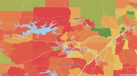 The Safest and Most Dangerous Places in Garland County, AR: Crime Maps
