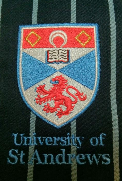 University Of St Andrews Rc Alumni Embroidery By Pht For Candr Blazers
