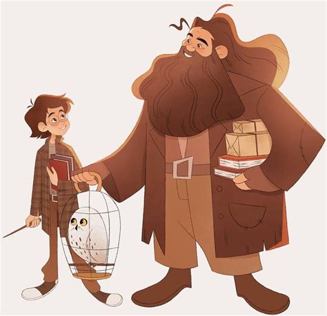 Paige Mcmorrow On Instagram “harry And Hagrid 🦉 Ive Been Rewatching All The Harry Potter