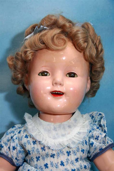 shirley temple composition doll by ideal 18 markings of ideal cop from holichs dolls on ruby lane