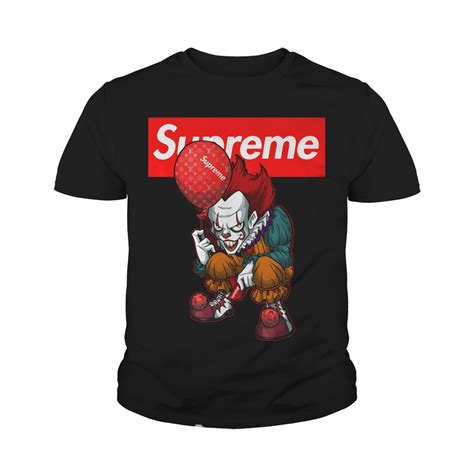 Free shipping & returns available. It Pennywise supreme shirt, hoodie, tank top and v-neck t ...