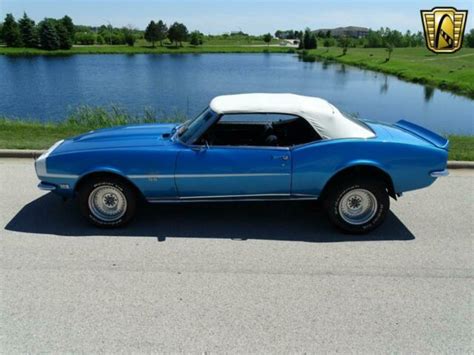 Seller Of Classic Cars 1968 Chevrolet Camaro Blueblack