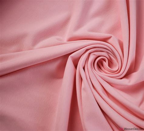 Light Pink Cotton Jersey Fabric 200gsm Oeko Tex