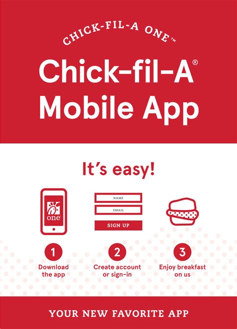Chick Fil A Mobile App Users Get Ready For Free Breakfast In September
