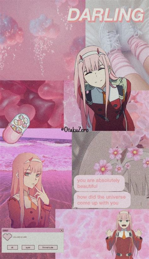 ( iphone 11 pro, 11 pro max). Aesthetic Zero Two Wallpapers - Wallpaper Cave