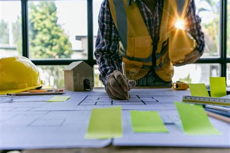 Project Engineer Or Architect Planning For A New Project Construction
