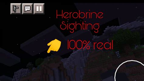 Minecraft Herobrine Sighting 100 Real Must Watch 2021