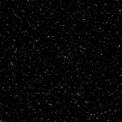 Night Sky Black Solid Surface With Grey Accents