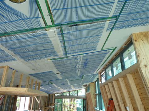This simple proven technology directly heats people and objects in a room, just like sunshine. Radiant Cooling? In the Ceiling? | Elementalbuilding