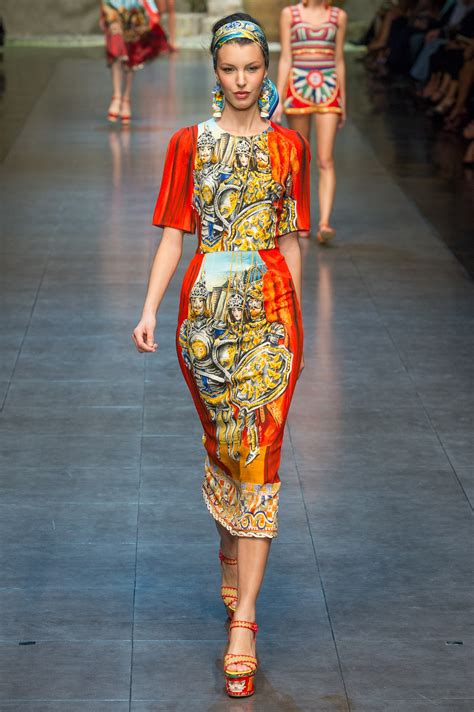 Dolce And Gabbana Spring 2013 Ready To Wear Fashion Show Vogue