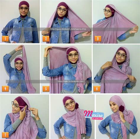 Hijabers Tutorial Sakinah Beautiful With Hijab ♥