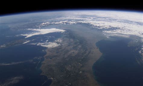 Italy From Space Sitael Spa