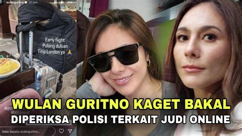 Wulan Guritno Kaget Bakal Diperiksa Jadi Saksi Judi Online Heran