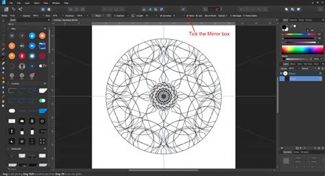 How to Make a Mandala in Affinity Designer | Design Bundles