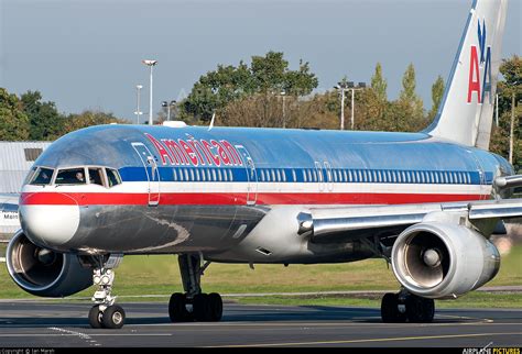 N188an American Airlines Boeing 757 200 At Manchester Photo Id