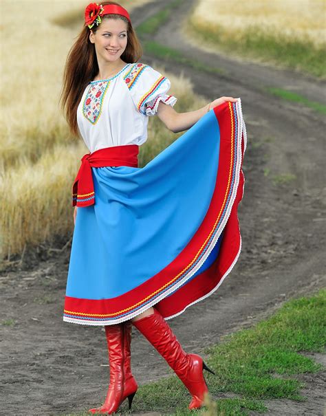 Ukrainian Dance Costume Zlata Russian Clothing Ukrainian Dress Russian