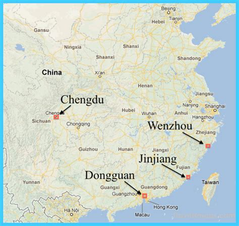 Where Is Dongguan China Dongguan China Map Map Of Dongguan China