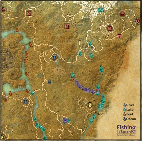 Cryodiil Fishing Maps Fishing In Tamriel