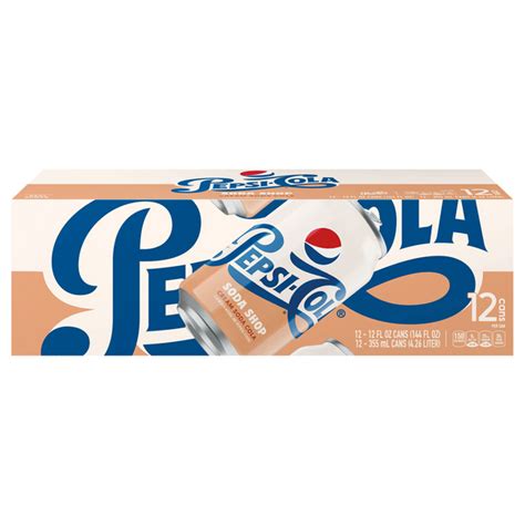 Save On Pepsi Cola Soda Shop Cream Soda Cola 12 Pk Order Online Delivery Stop And Shop