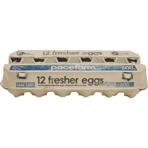Pace Large 600g Eggs 1 Doz
