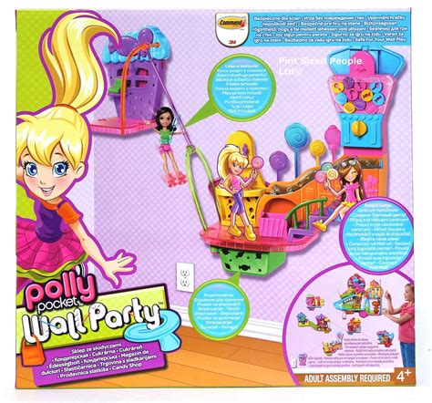 Polly Pocket Ultimate Wall Party Buildup Playset Polly